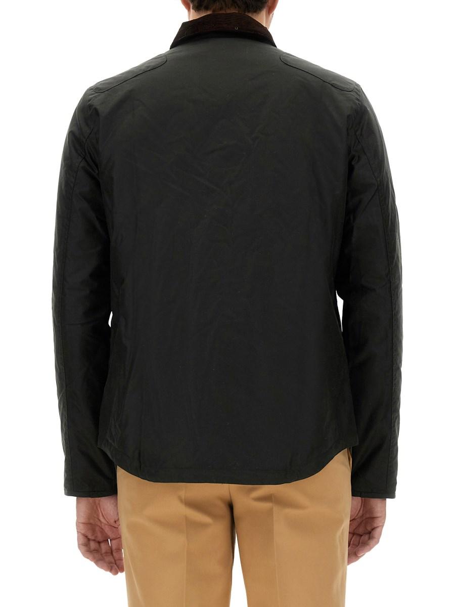 BARBOUR GIACCA REELIN WAX IN COTONE CERATO