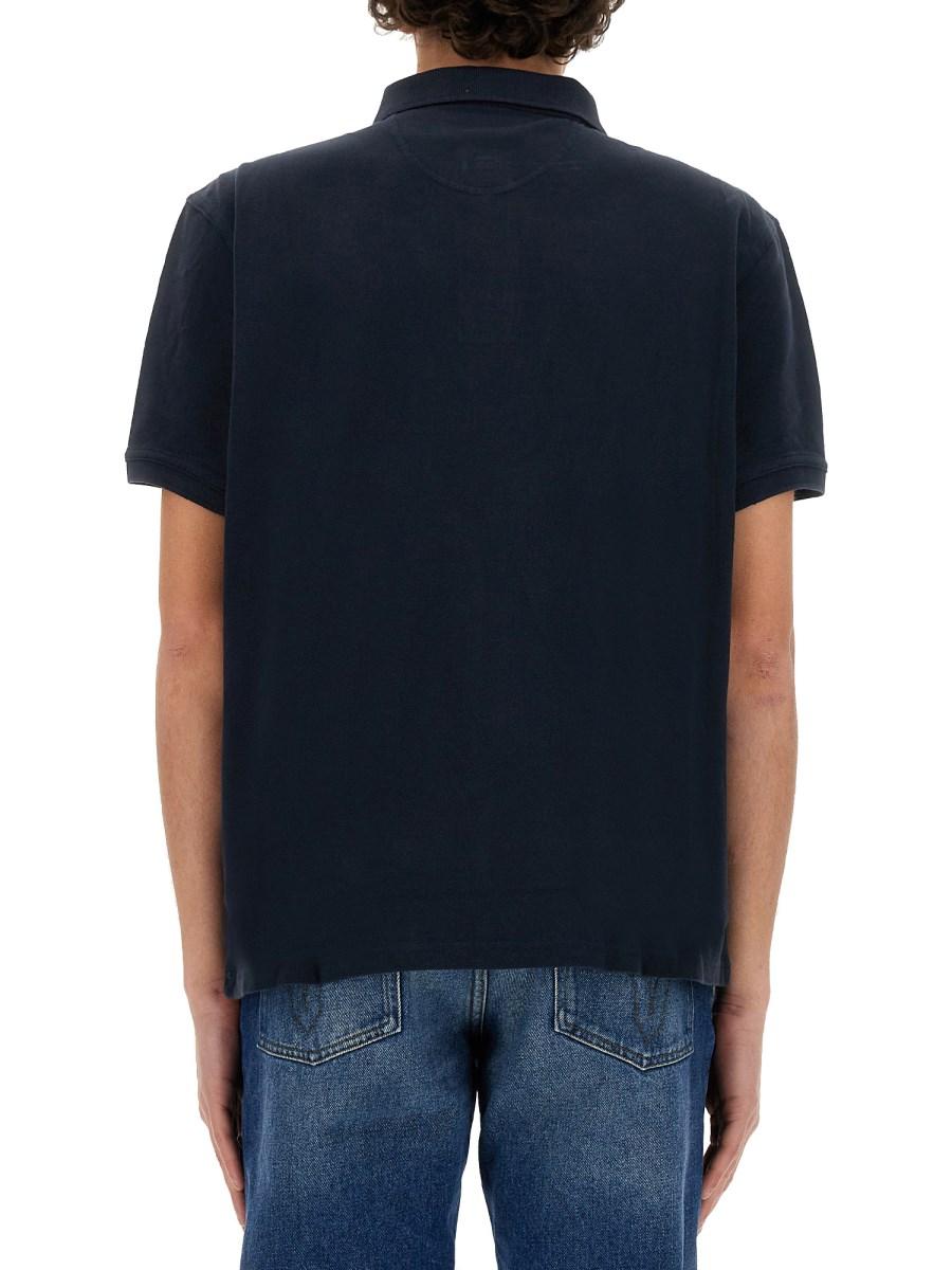 BARBOUR POLO IN PIQUÉ DI COTONE CON RICAMO LOGO