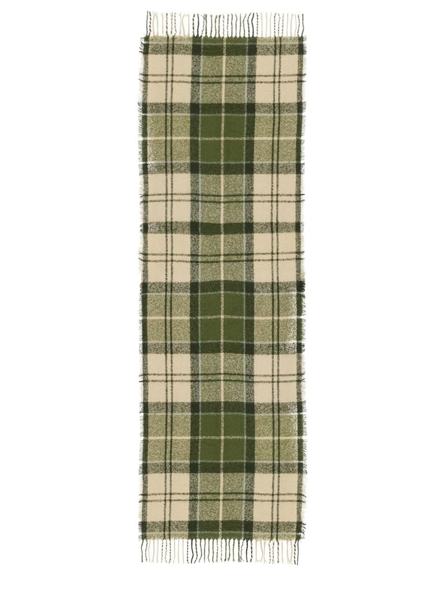 BARBOUR SCIARPA IN LANA BOUCLÈ CHECK