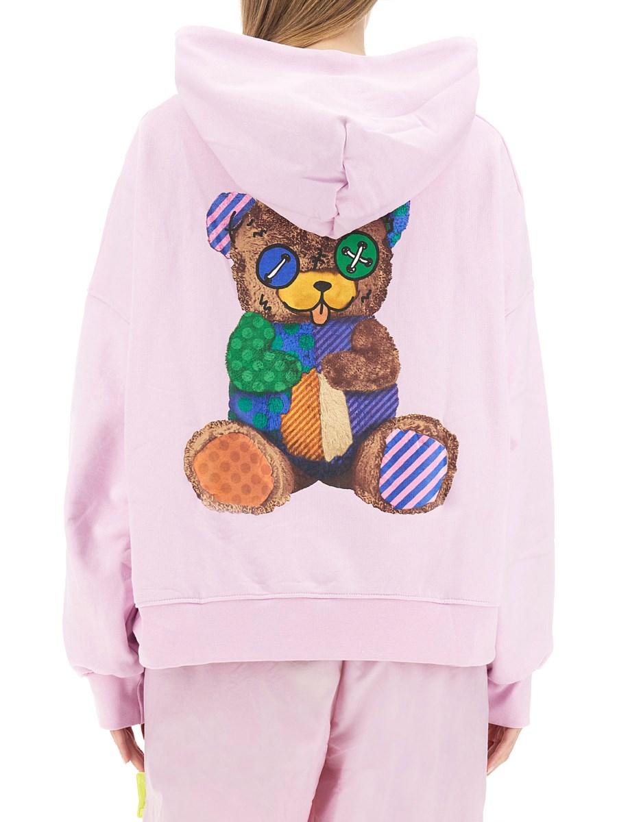 BARROW FELPA IN COTONE CON LOGO