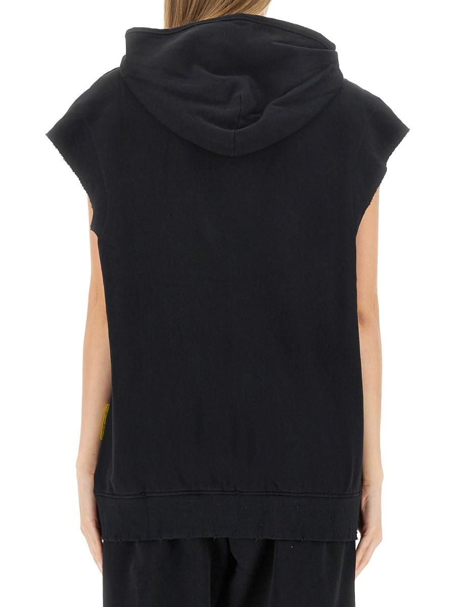 BARROW FELPA IN COTONE CON LOGO