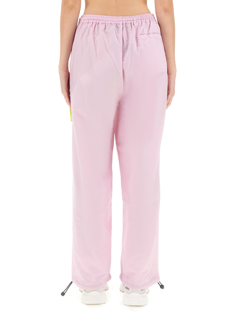 BARROW PANTALONE JOGGING IN NYLON CON LOGO