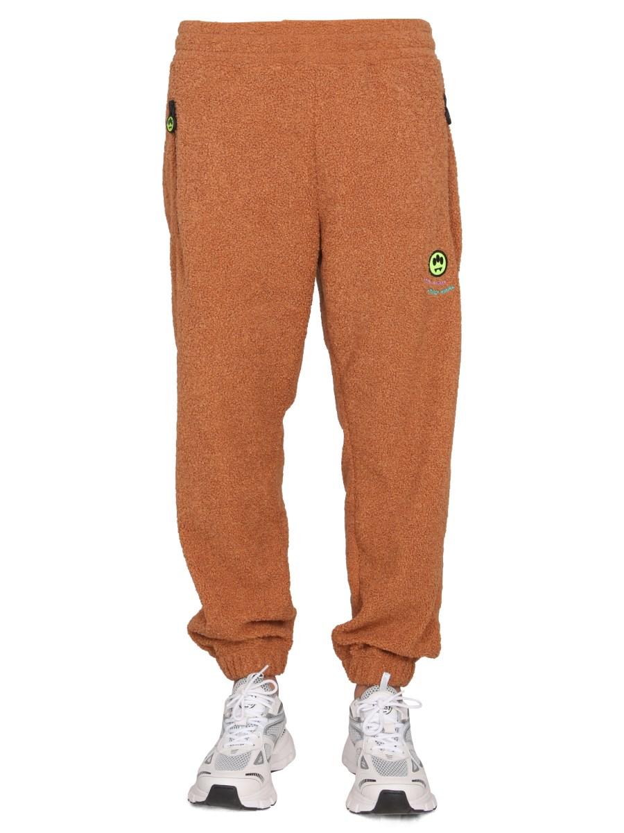 BARROW PANTALONE JOGGING TEDDY CON LOGO