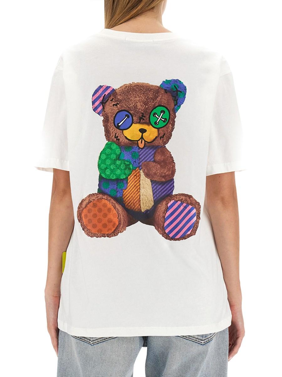 BARROW T-SHIRT IN JERSEY DI COTONE CON STAMPA LOGO