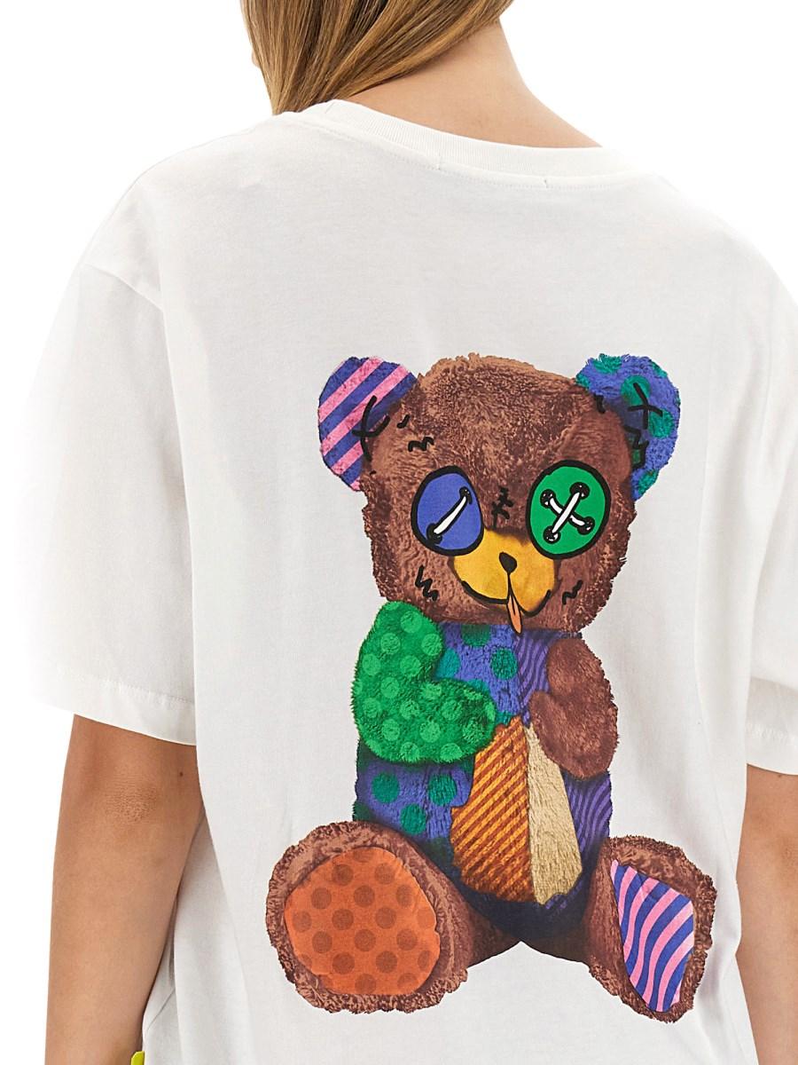 BARROW T-SHIRT IN JERSEY DI COTONE CON STAMPA LOGO