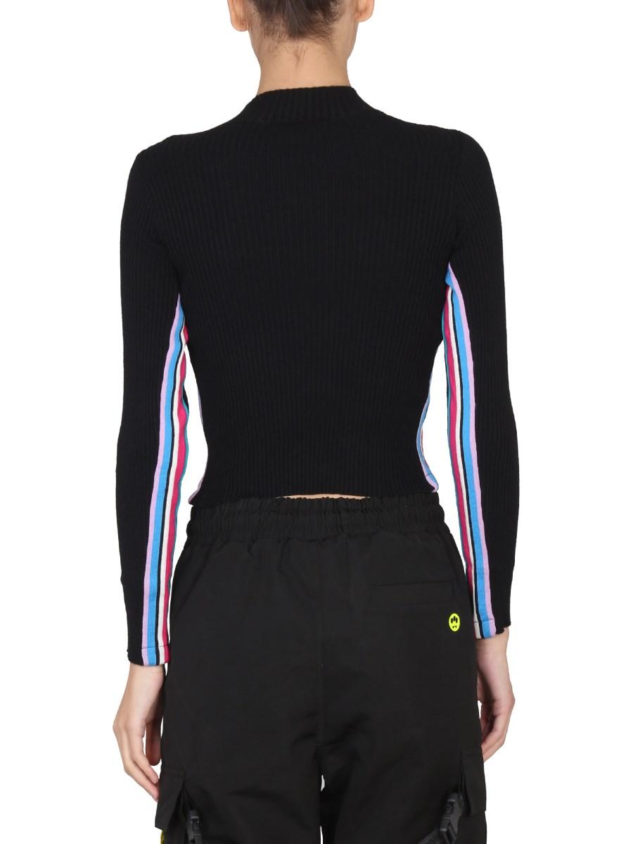 BARROW TOP CON LOGO E BANDE COLORATE