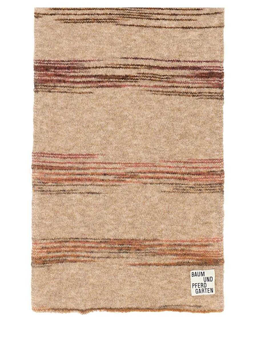 BAUM UND PFERDGARTEN SCIARPA LEORA IN MISTO LANA