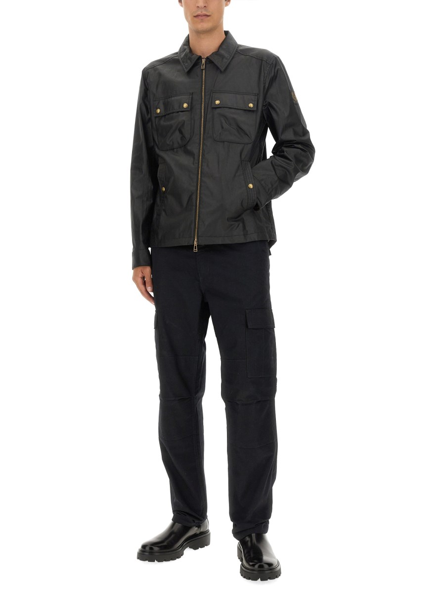 BELSTAFF CAMICIA "TOUR" IN COTONE