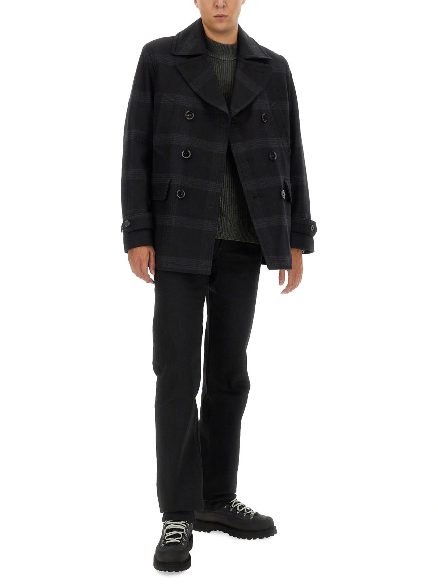 BELSTAFF CAPPOTTO "MILFORD" DOPPIOPETTO