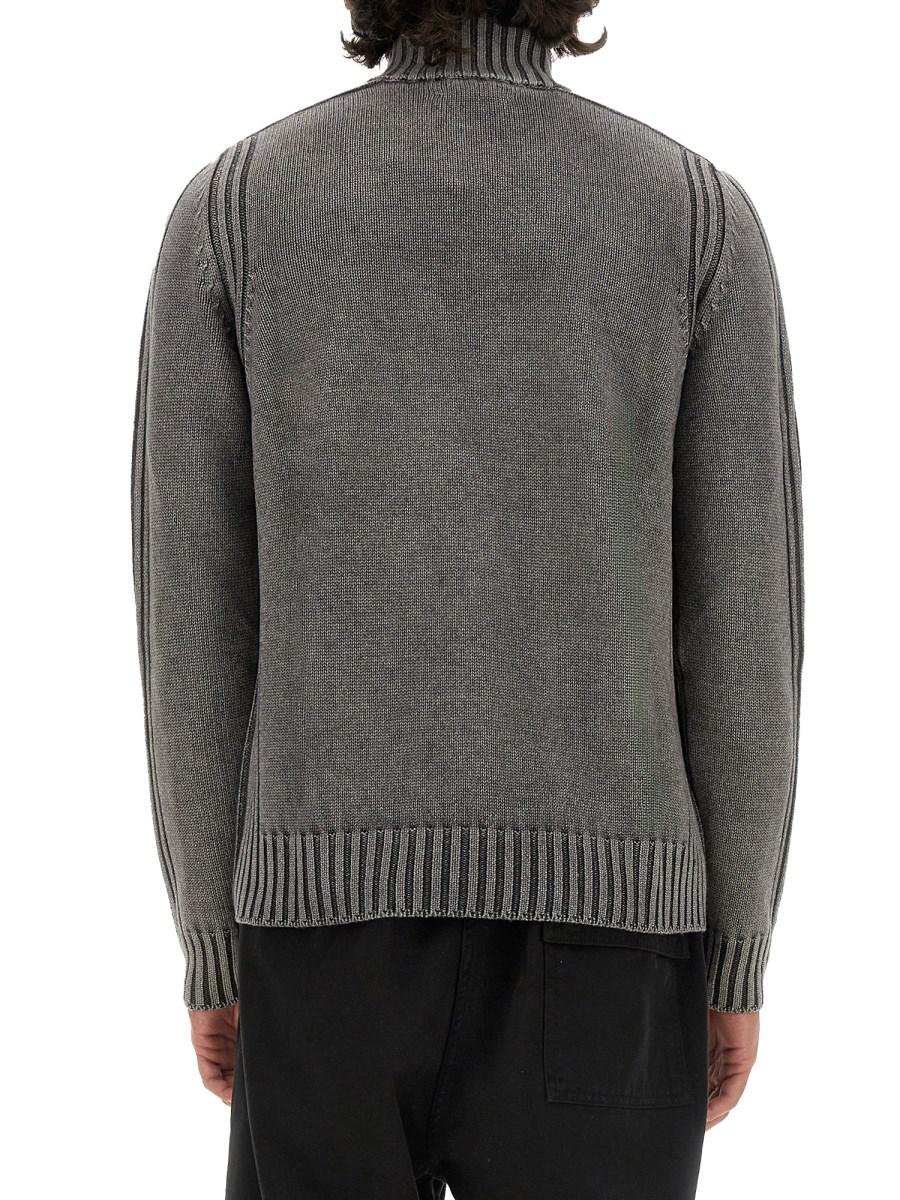 BELSTAFF CARDIGAN IN LANA CON ZIP