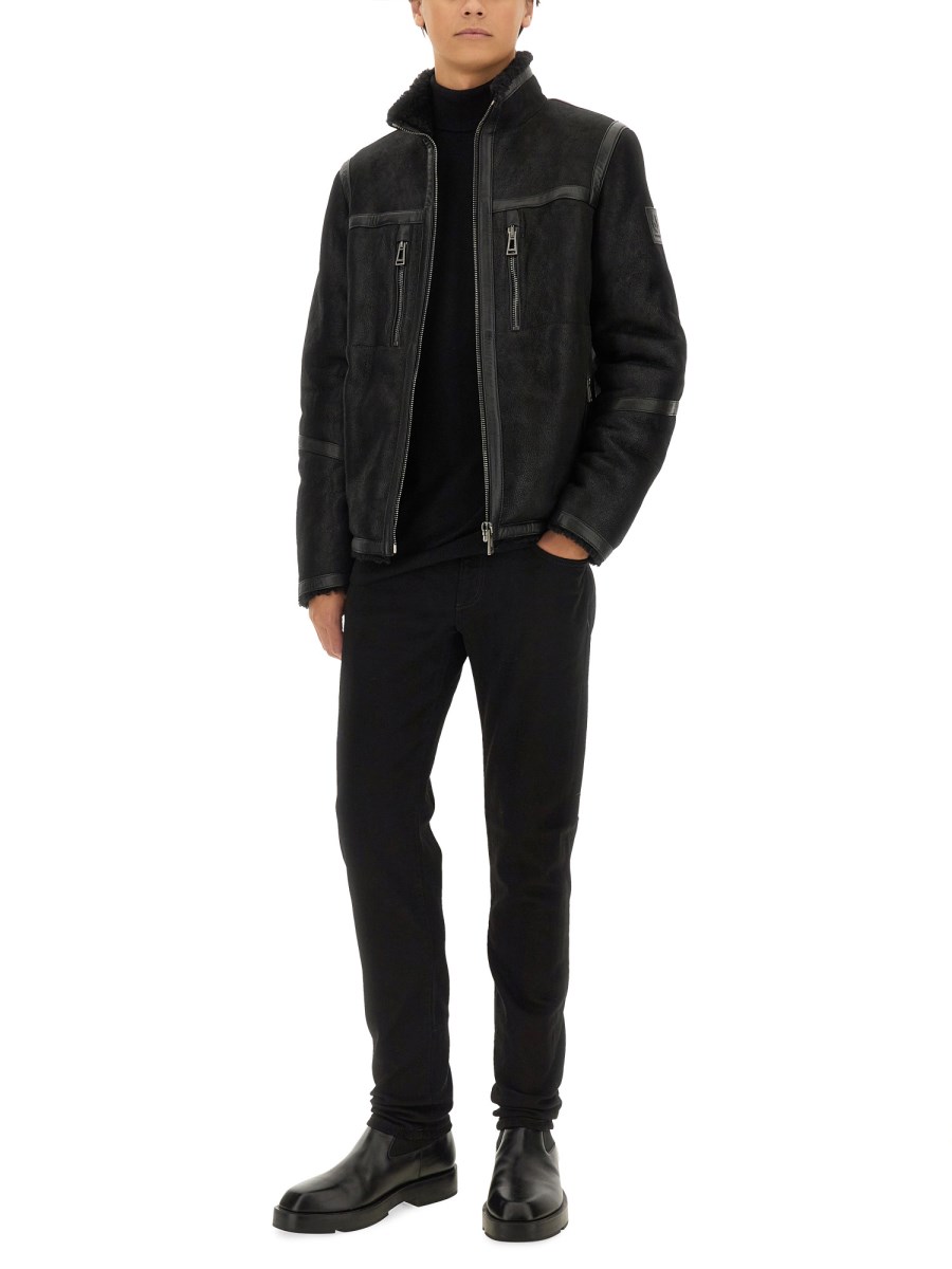 BELSTAFF GIACCA "TUNDRA" IN PELLE