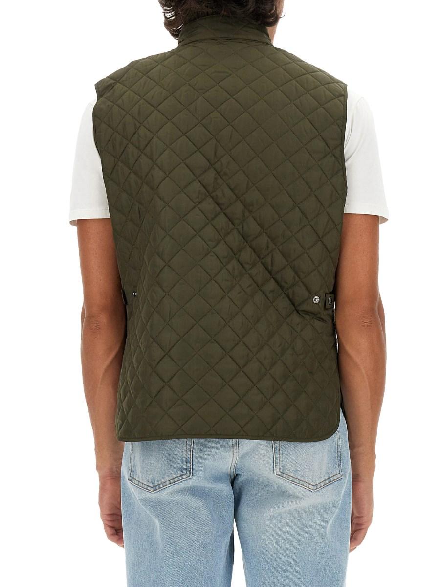 BELSTAFF GILET ICON IN NYLON TRAPUNTATO