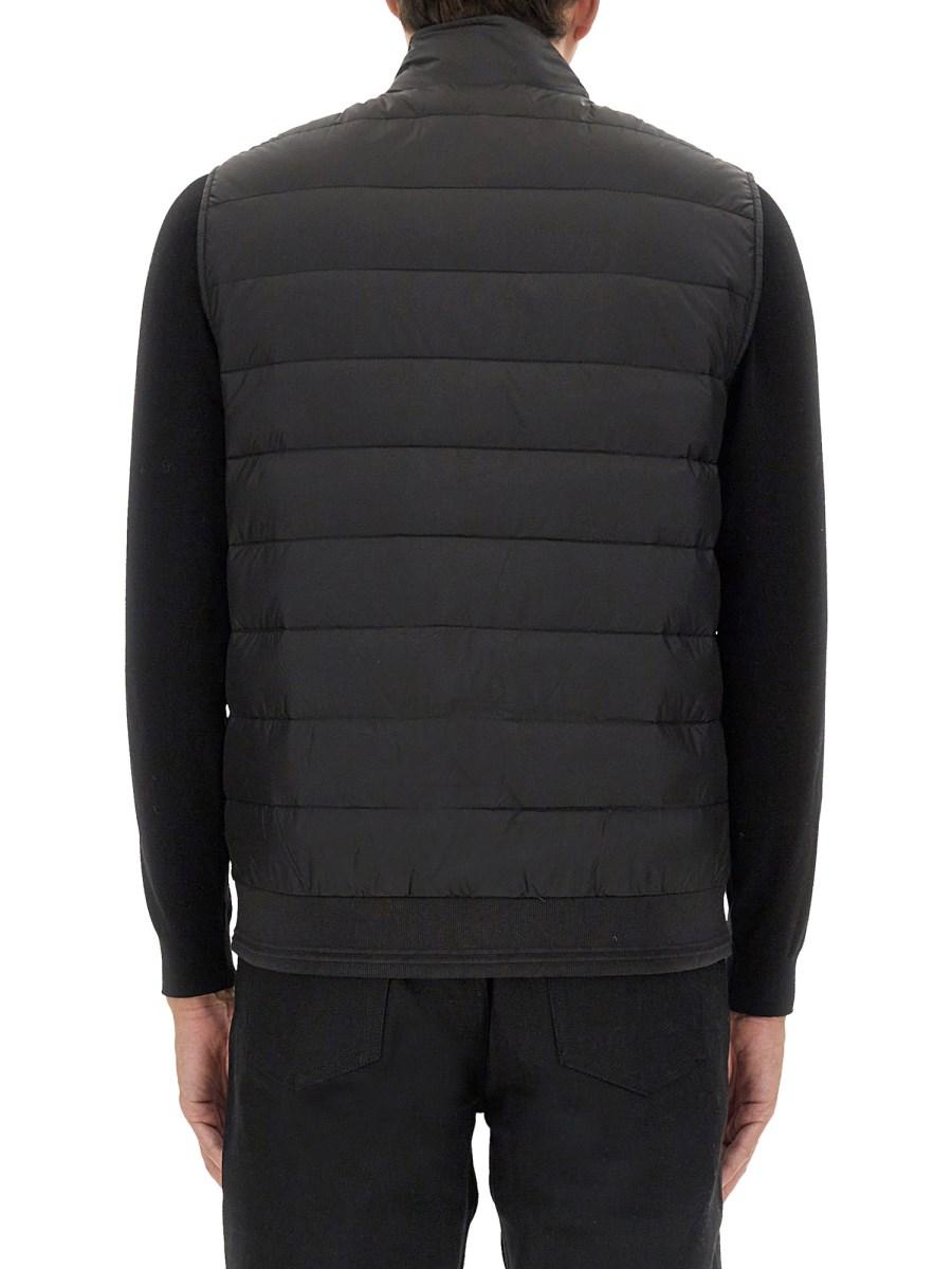 BELSTAFF GILET PIUMINO CON LOGO