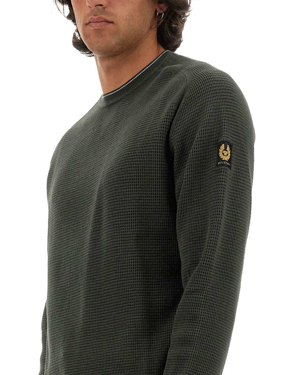 BELSTAFF MAGLIA COLE IN COTONE