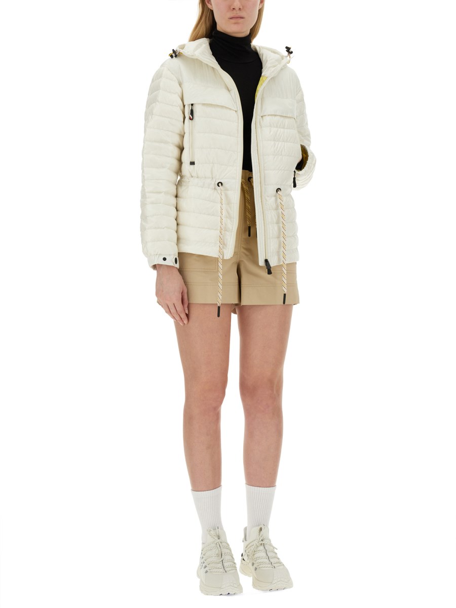 MONCLER GRENOBLE BERMUDA IN TESSUTO TECNICO CON LOGO