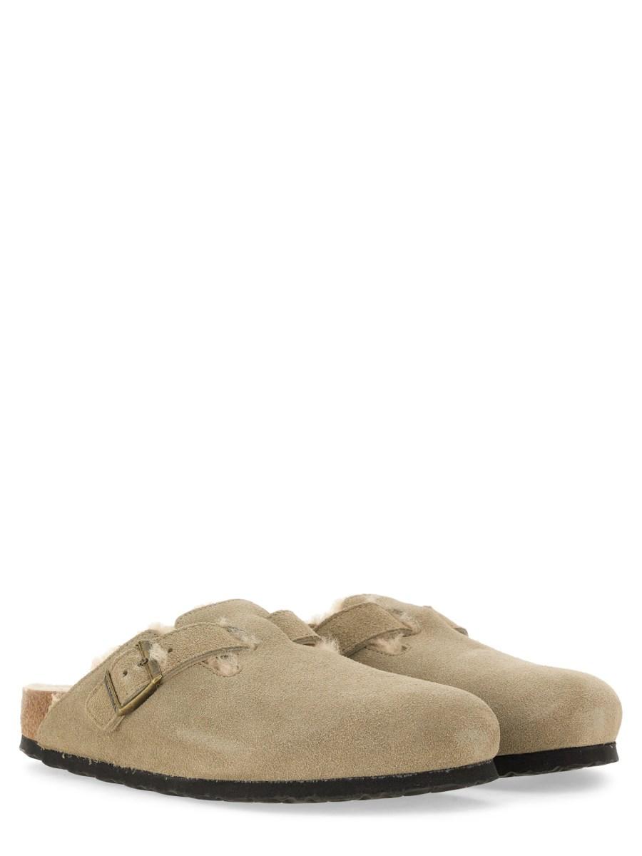 BIRKENSTOCK SABOT "BOSTON" IN SHEARLING