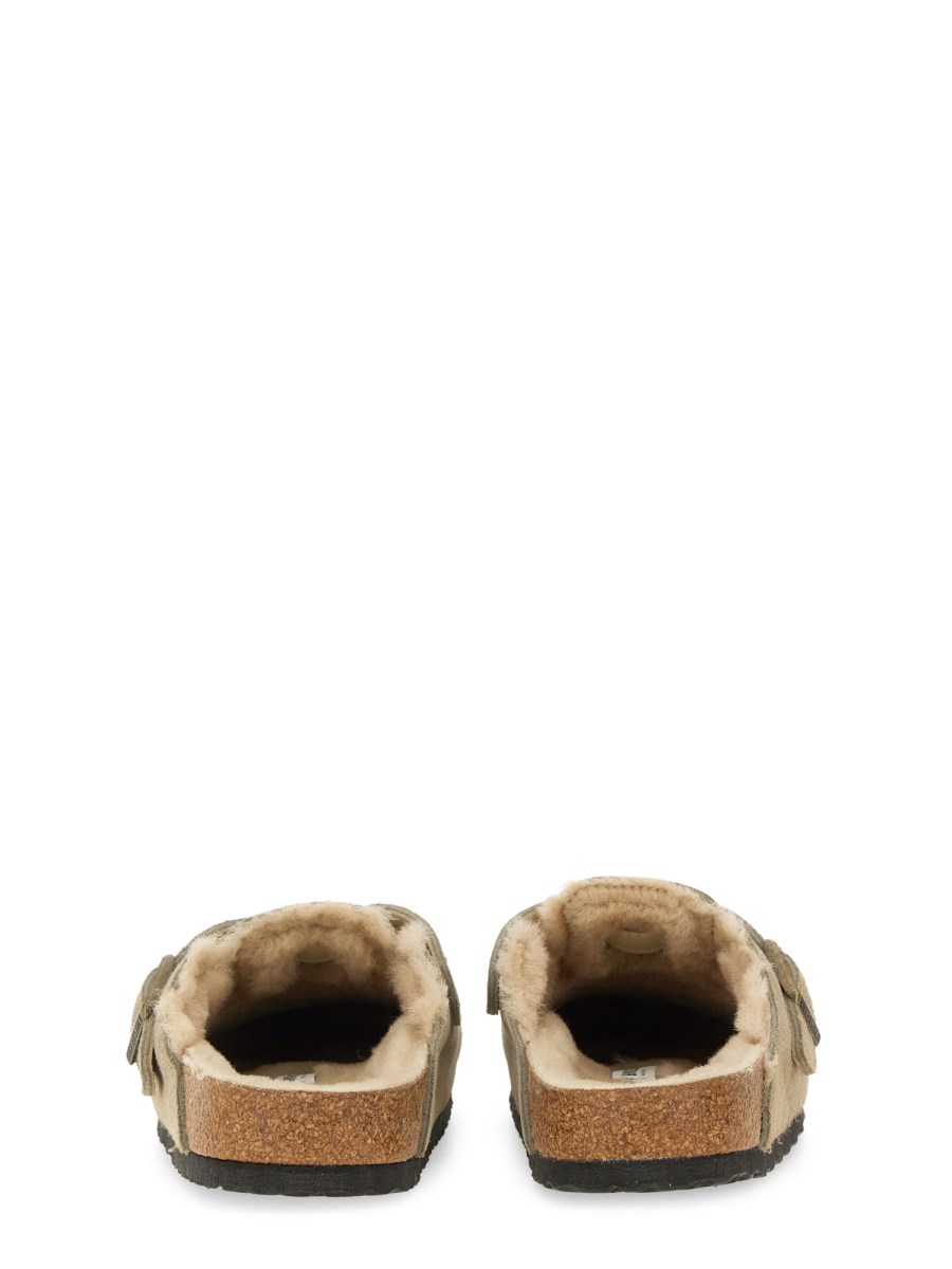 BIRKENSTOCK SABOT "BOSTON" IN SHEARLING