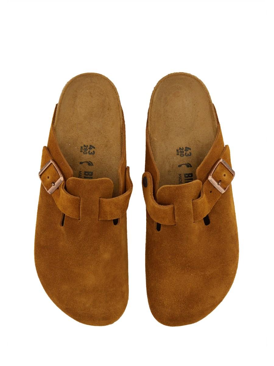 BIRKENSTOCK SABOT BOSTON IN SUEDE
