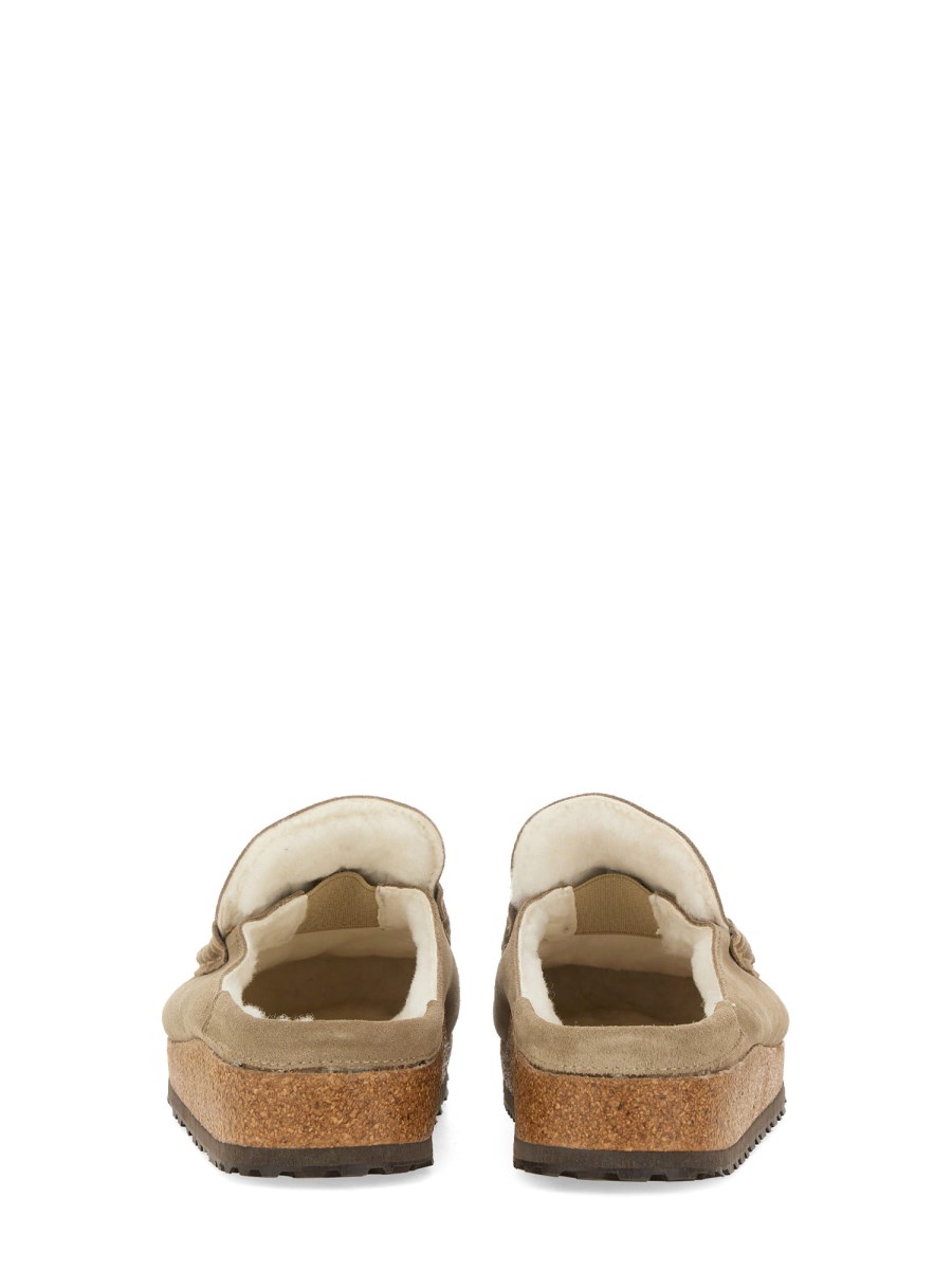 BIRKENSTOCK SANDALO "NAPLES" IN SHEARLING