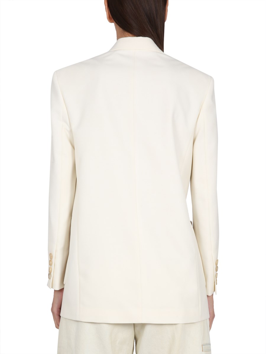 PALM ANGELS BLAZER CON DETTAGLIO IN MAGLIA DI LANA VERGINE