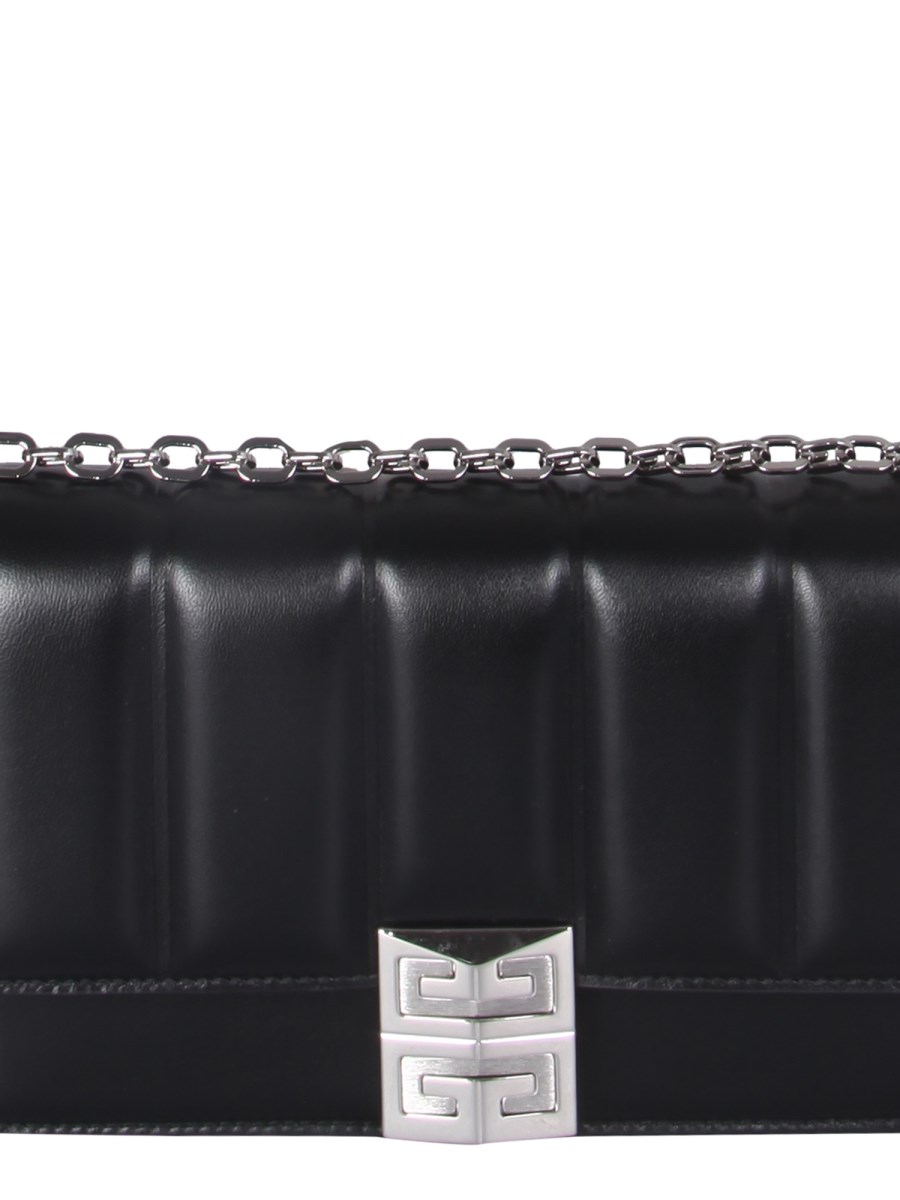 GIVENCHY BORSA 4G SMALL IN PELLE TRAPUNTATA CON CATENA