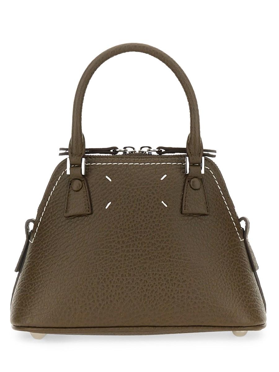 MAISON MARGIELA BORSA 5AC MICRO IN PELLE CON TRACOLLA IN CATENA