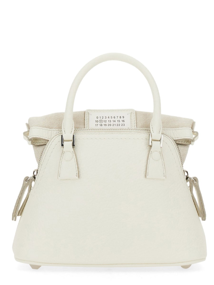 MAISON MARGIELA BORSA 5AC MICRO IN PELLE CON TRACOLLA IN CATENA