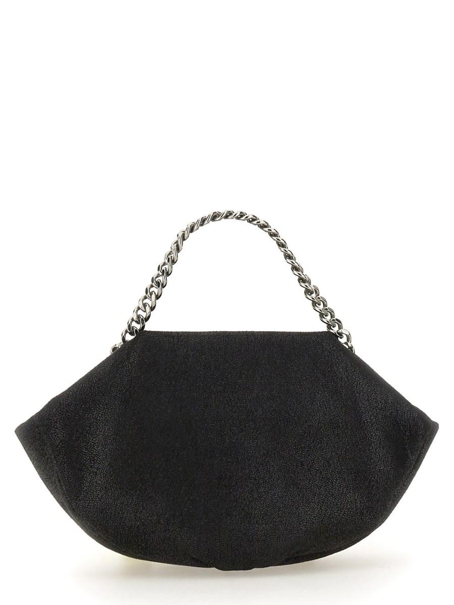 STELLA McCARTNEY BORSA A SPALLA FALABELLA CON DOPPIA CATENA