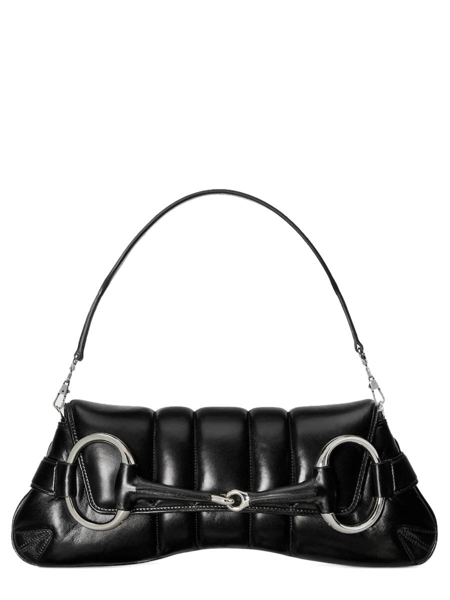 GUCCI BORSA A SPALLA GUCCI "HORSEBIT CHAIN" MISURA MEDIA IN PELLE