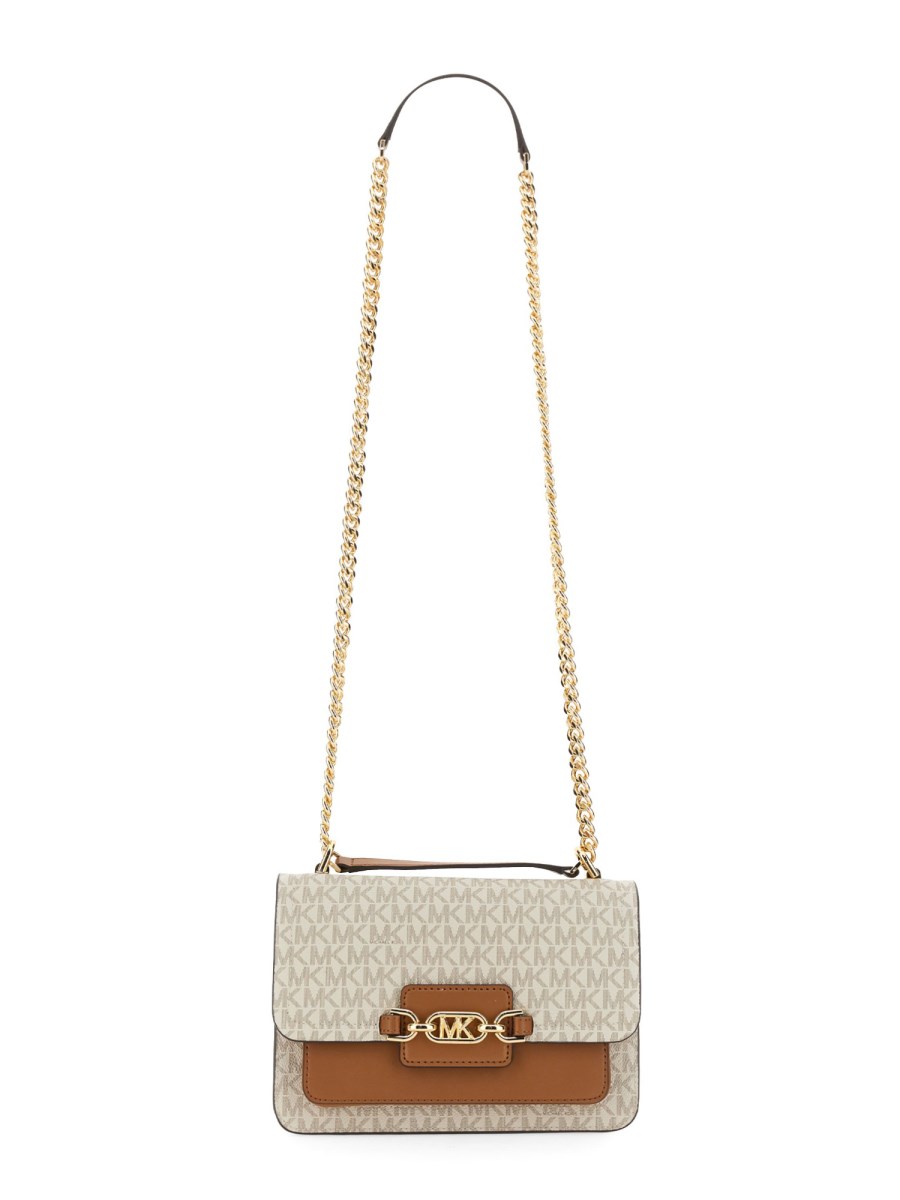 MICHAEL BY MICHAEL KORS BORSA A SPALLA HEATER LARGE CON LOGO