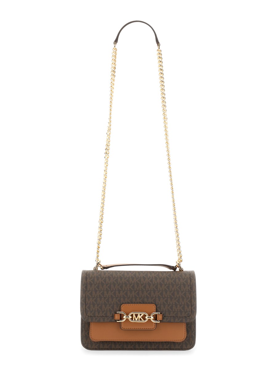 MICHAEL BY MICHAEL KORS BORSA A SPALLA HEATHER GRANDE CON LOGO