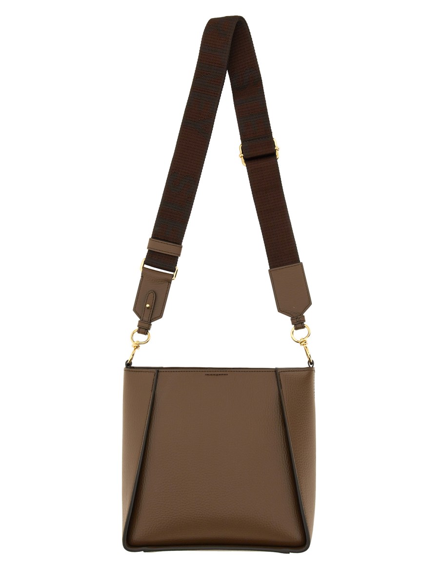 STELLA McCARTNEY BORSA A SPALLA IN ALTER-NAPPA CON LOGO