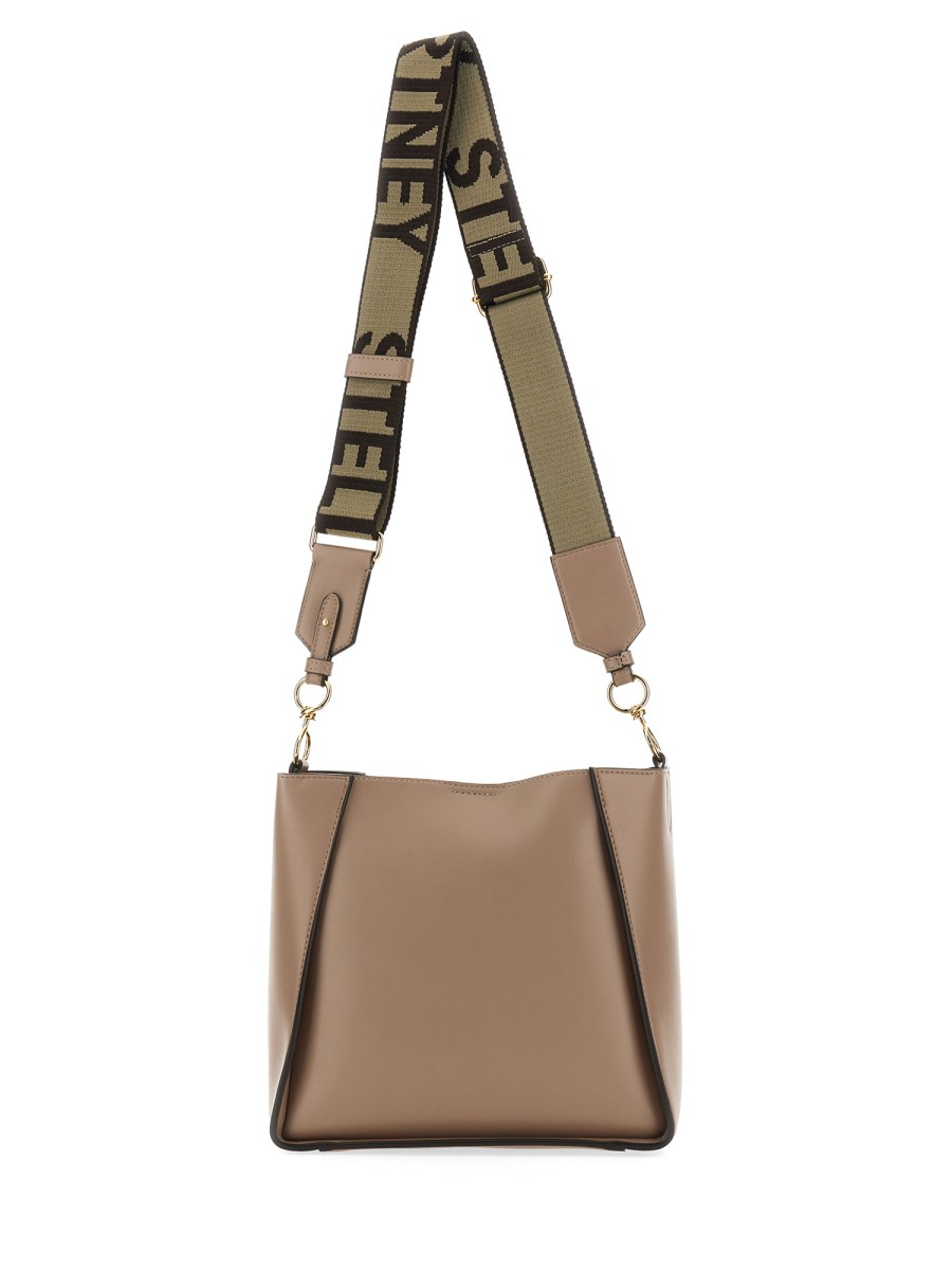 STELLA McCARTNEY BORSA A SPALLA IN ALTER-NAPPA CON LOGO