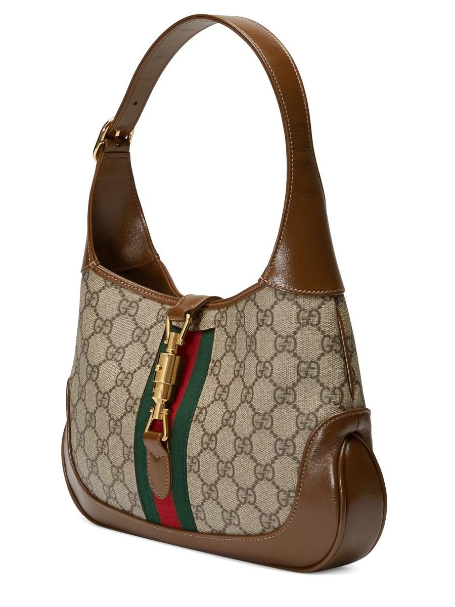 GUCCI BORSA A SPALLA JACKIE 1961 SMALL IN TESSUTO GG SUPREME