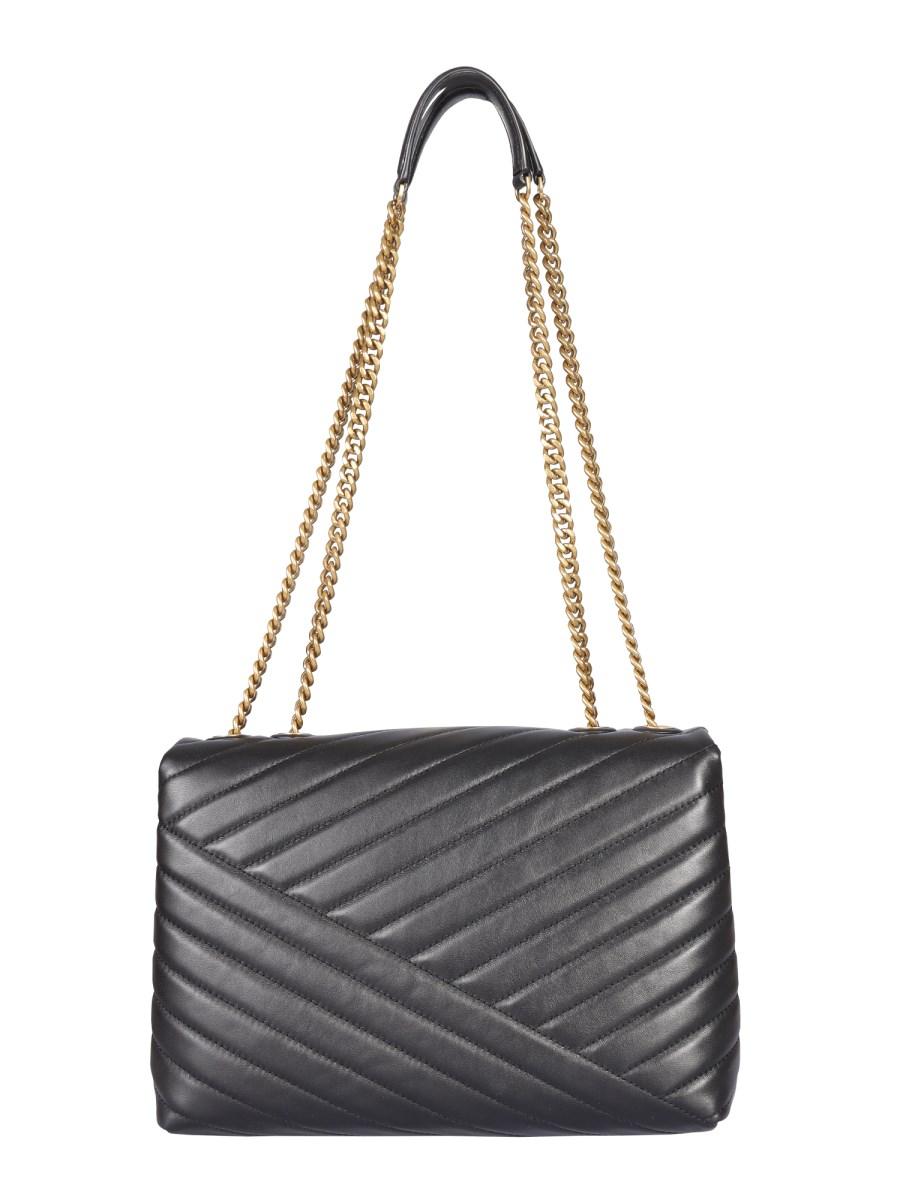 TORY BURCH BORSA A SPALLA KIRA CONVERTIBLE IN PELLE CHEVRON