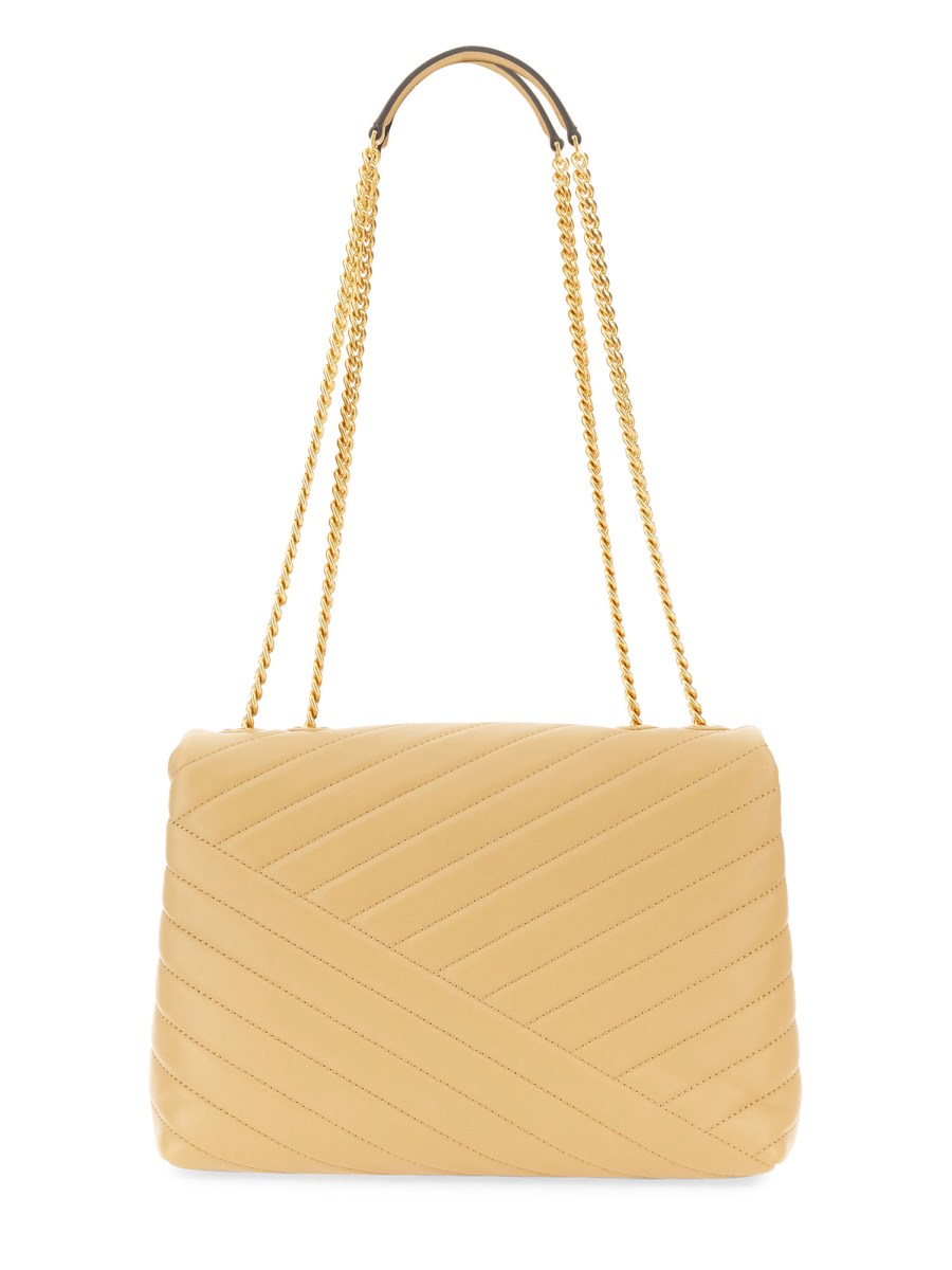 TORY BURCH BORSA A SPALLA KIRA CONVERTIBLE IN PELLE CHEVRON