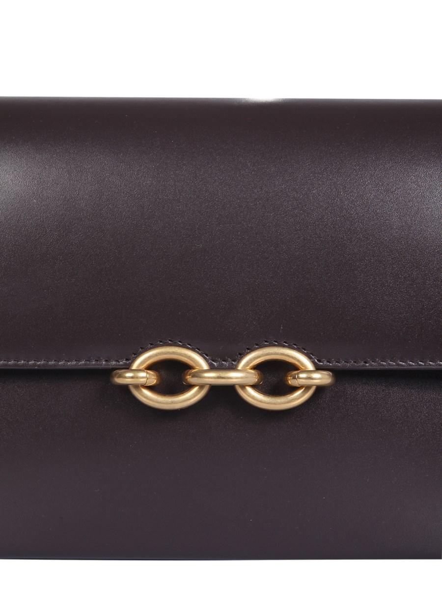 SAINT LAURENT BORSA A SPALLA LE MAILLON IN PELLE LISCIA