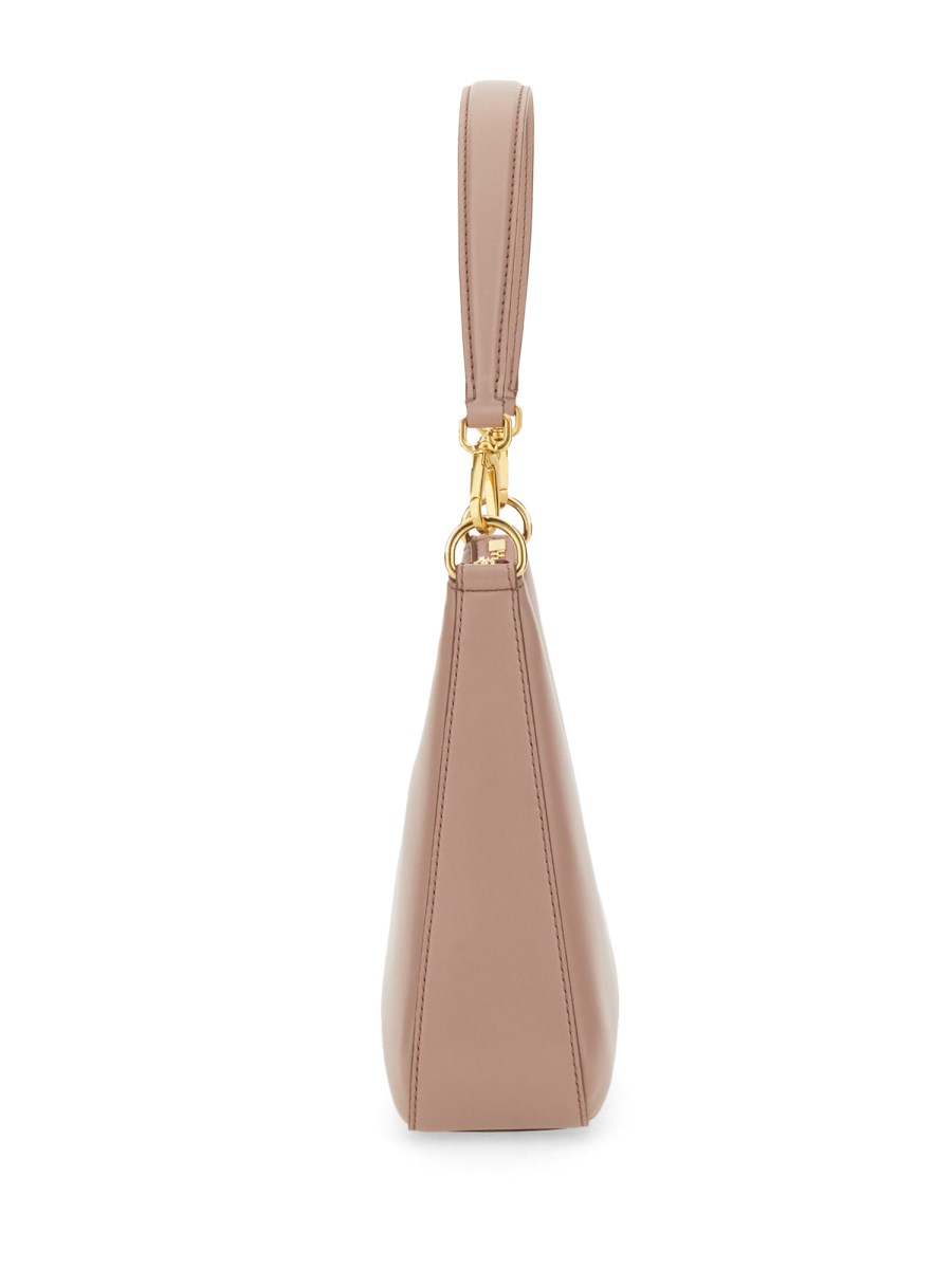 STELLA McCARTNEY BORSA A SPALLA SMALL CON LOGO IN ALTER NAPPA