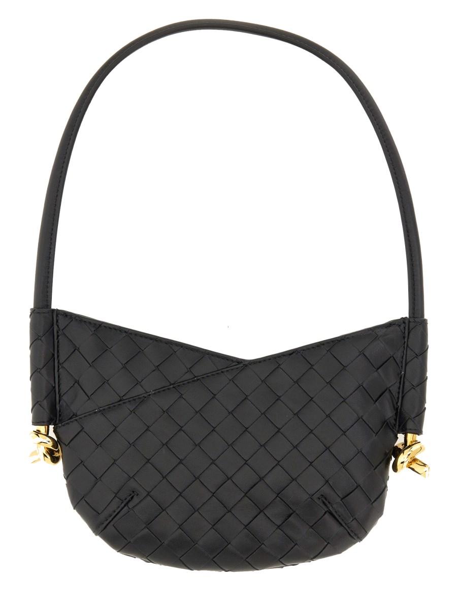 BOTTEGA VENETA BORSA A SPALLA "SOLSTICE" MINI IN PELLE