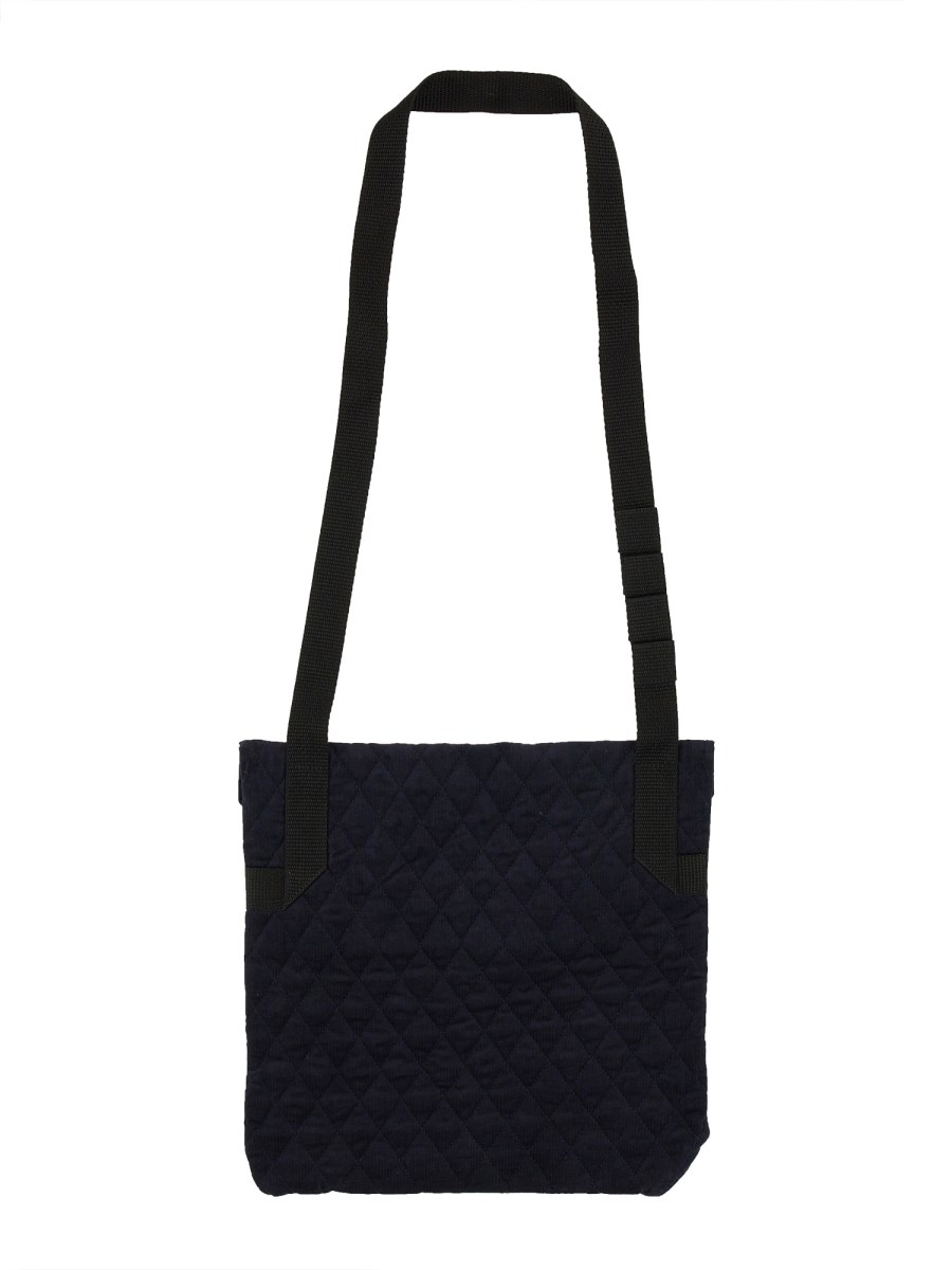 ENGINEERED GARMENTS BORSA A SPALLA TRAPUNTATA CON LOGO