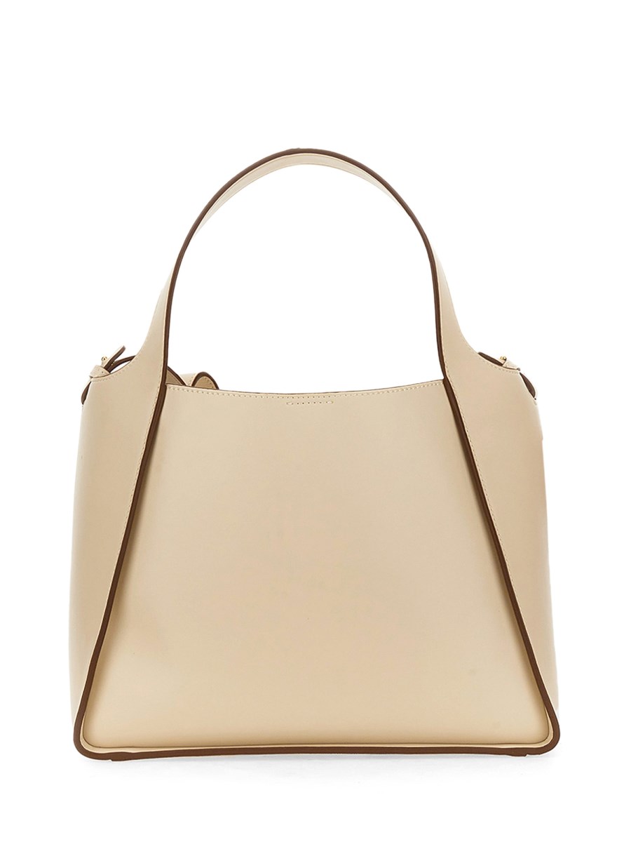 STELLA McCARTNEY BORSA A TRACOLLA CON LOGO IN ALTER NAPPA