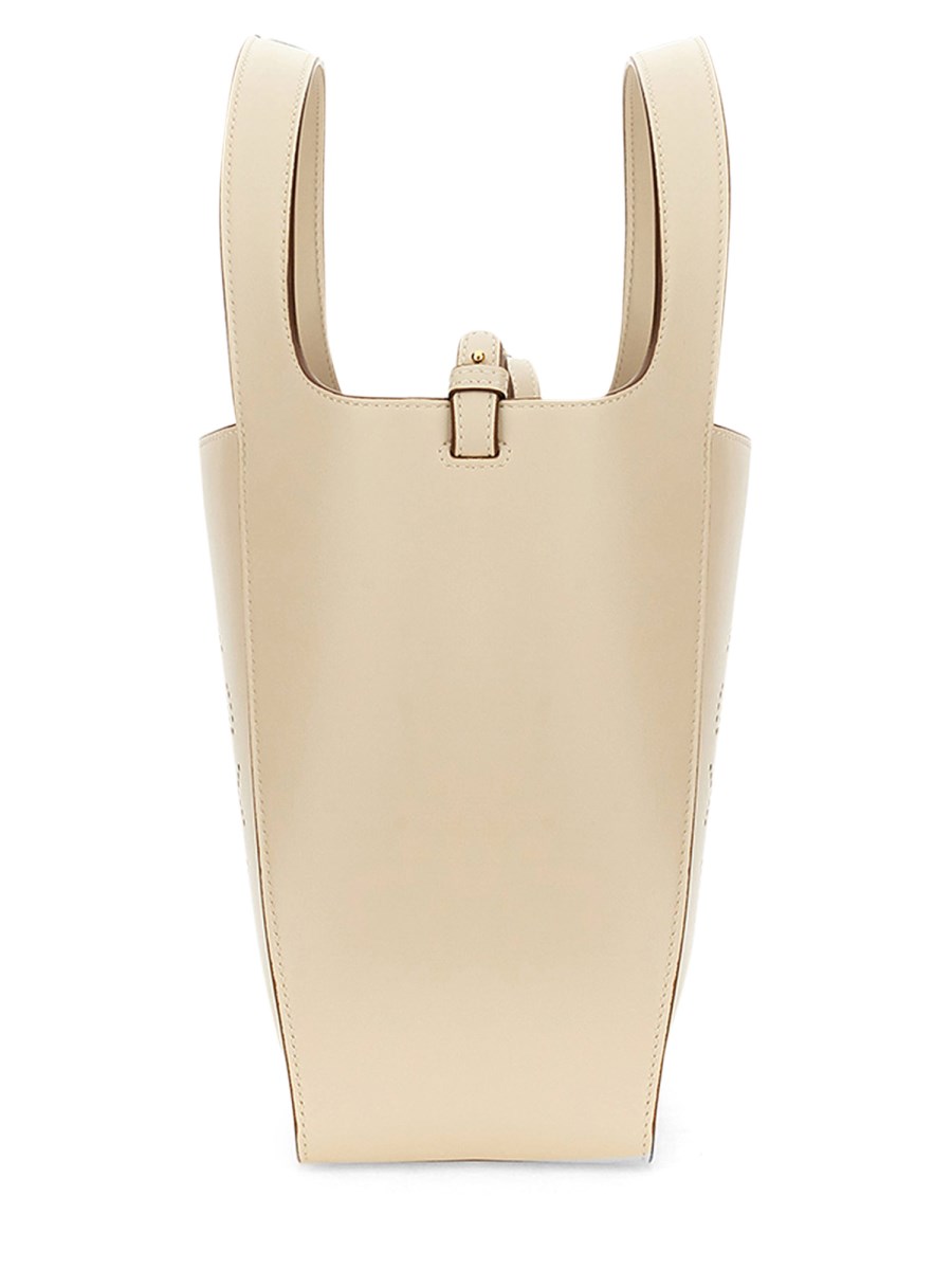 STELLA McCARTNEY BORSA A TRACOLLA CON LOGO IN ALTER NAPPA