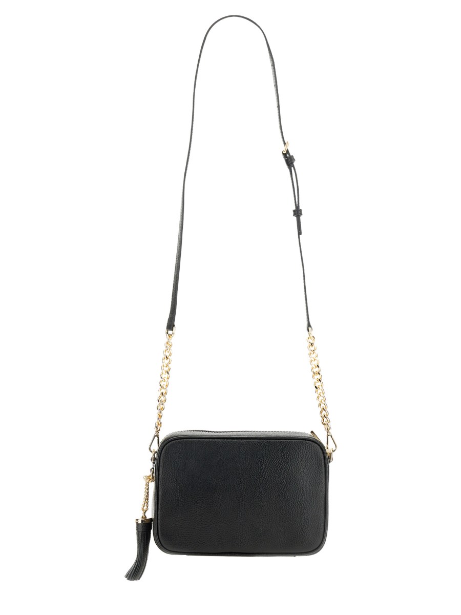 MICHAEL BY MICHAEL KORS BORSA A TRACOLLA "GINNY" IN PELLE MARTELLATA