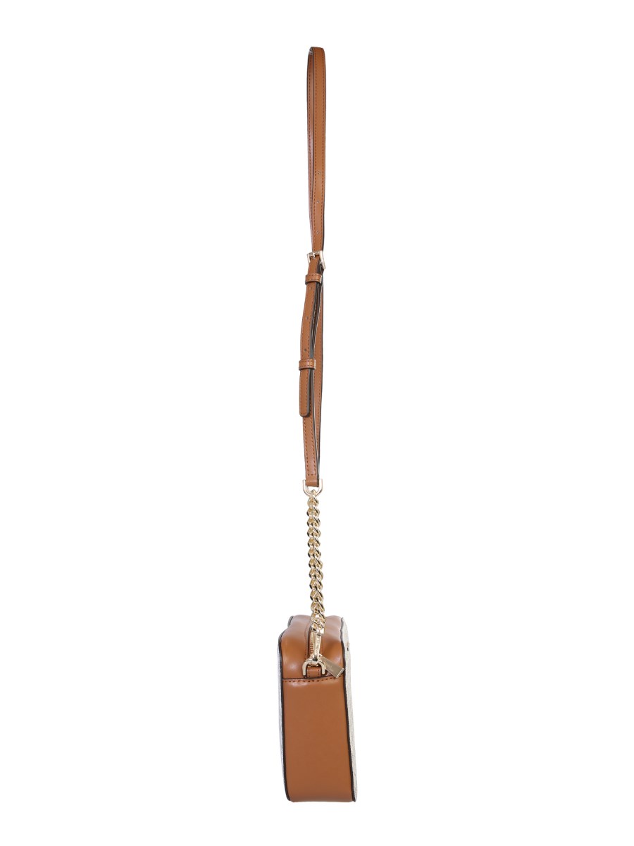 MICHAEL BY MICHAEL KORS BORSA A TRACOLLA "GINNY" MEDIA IN TELA RIVESTITA