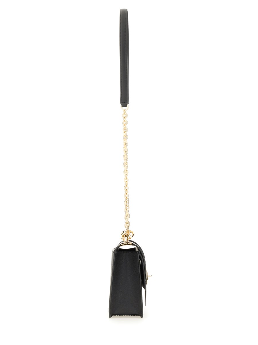 MICHAEL BY MICHAEL KORS BORSA A TRACOLLA GREENWICH IN PELLE SAFFIANO