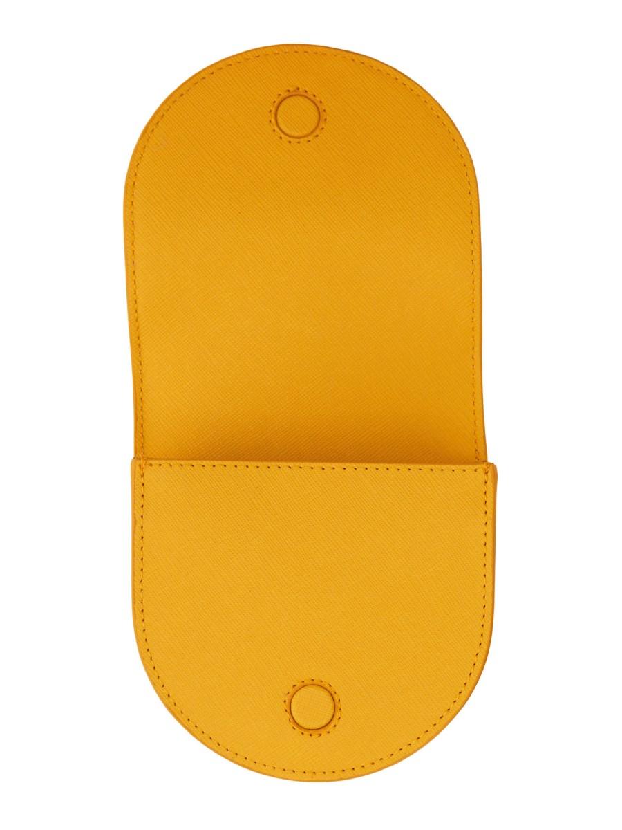 VIVIENNE WESTWOOD BORSA A TRACOLLA "HALF MOON" IN PELLE