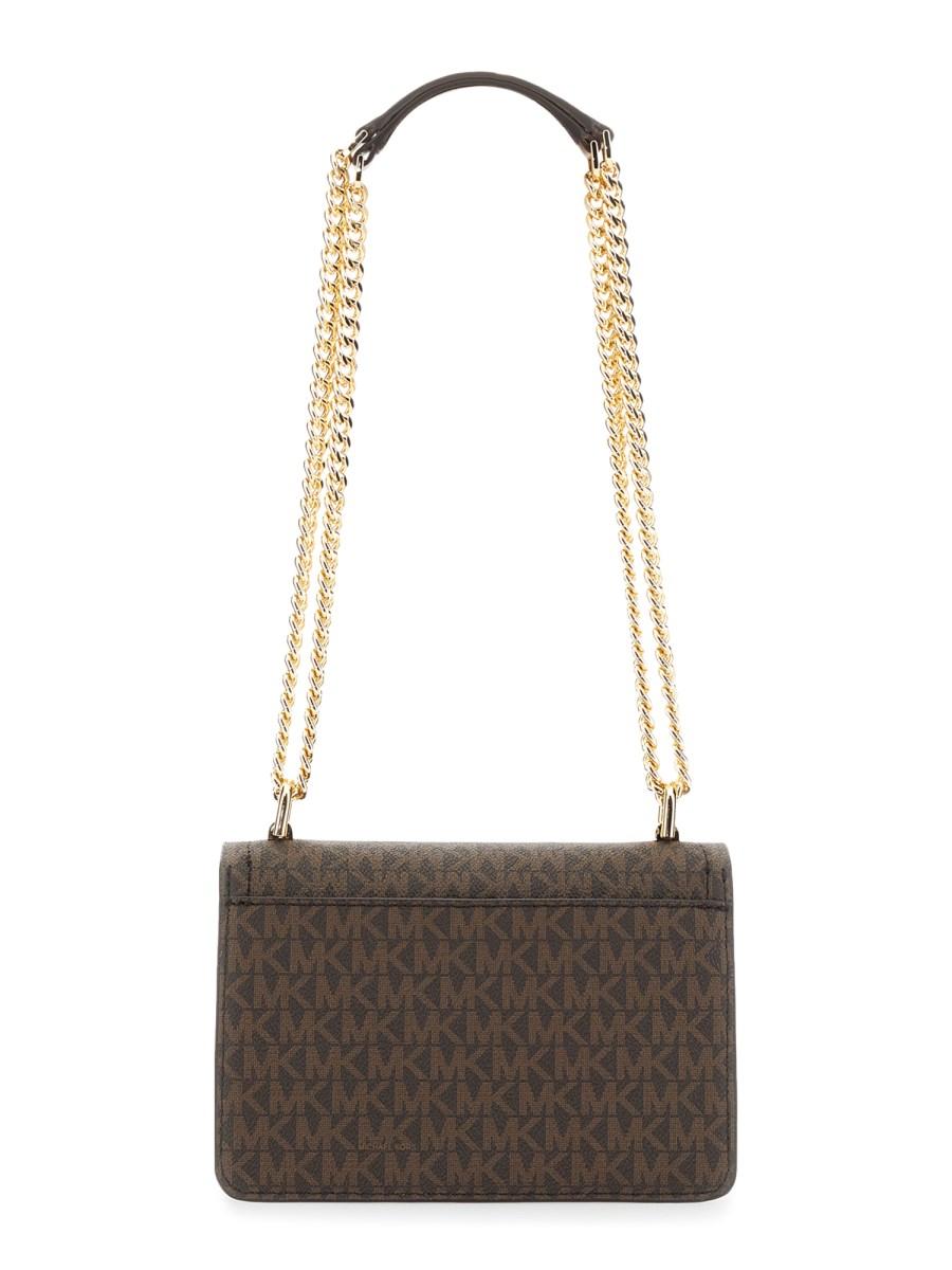 MICHAEL BY MICHAEL KORS BORSA A TRACOLLA "HEATHER" EXTRA-SMALL CON LOGO