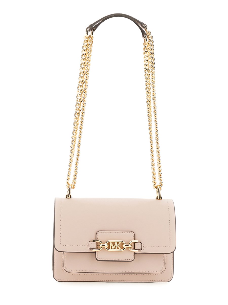 MICHAEL BY MICHAEL KORS BORSA A TRACOLLA HEATHER EXTRA-SMALL IN PELLE