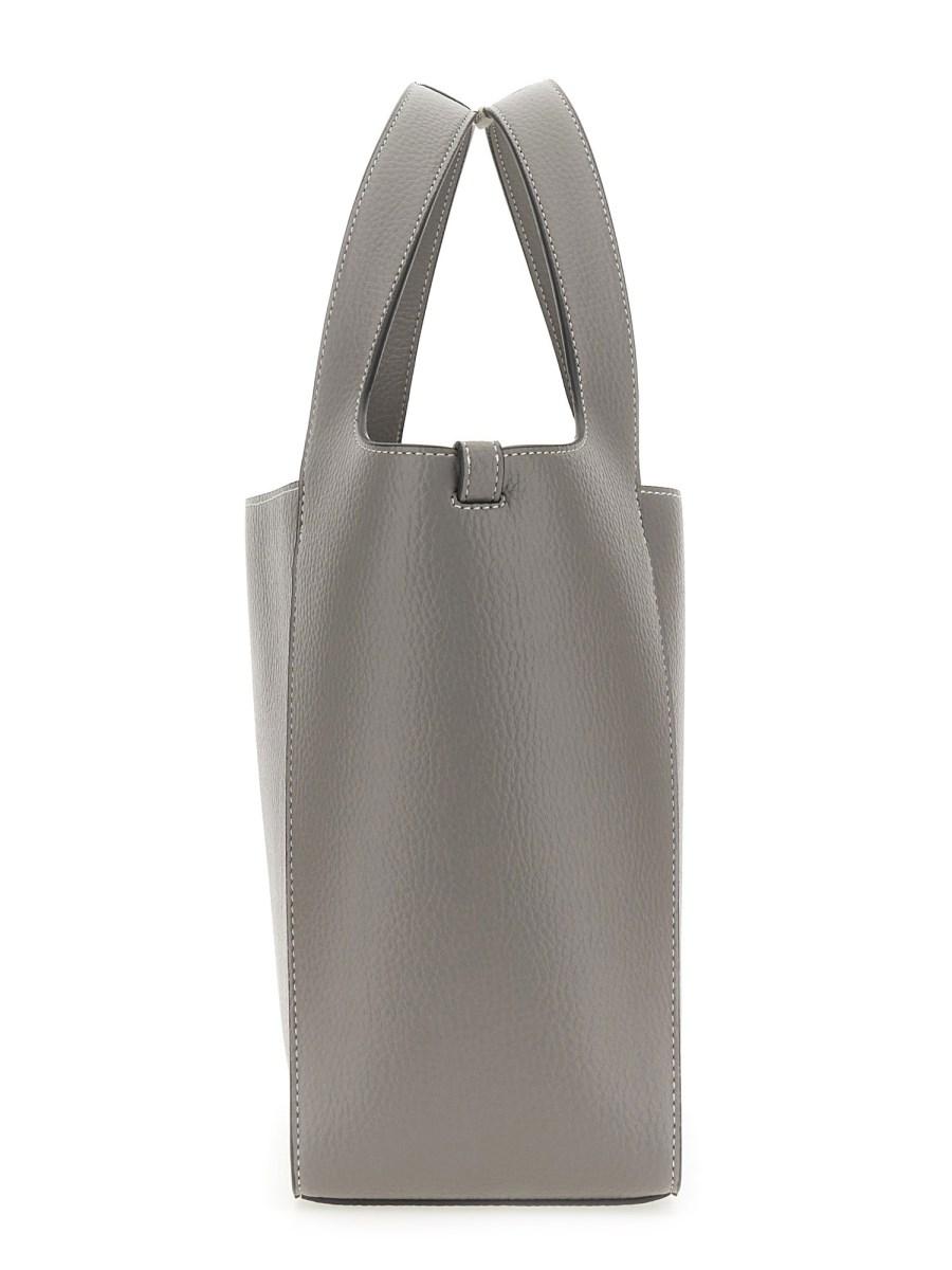 STELLA McCARTNEY BORSA A TRACOLLA IN ALTER NAPPA CON LOGO TRAFORATO