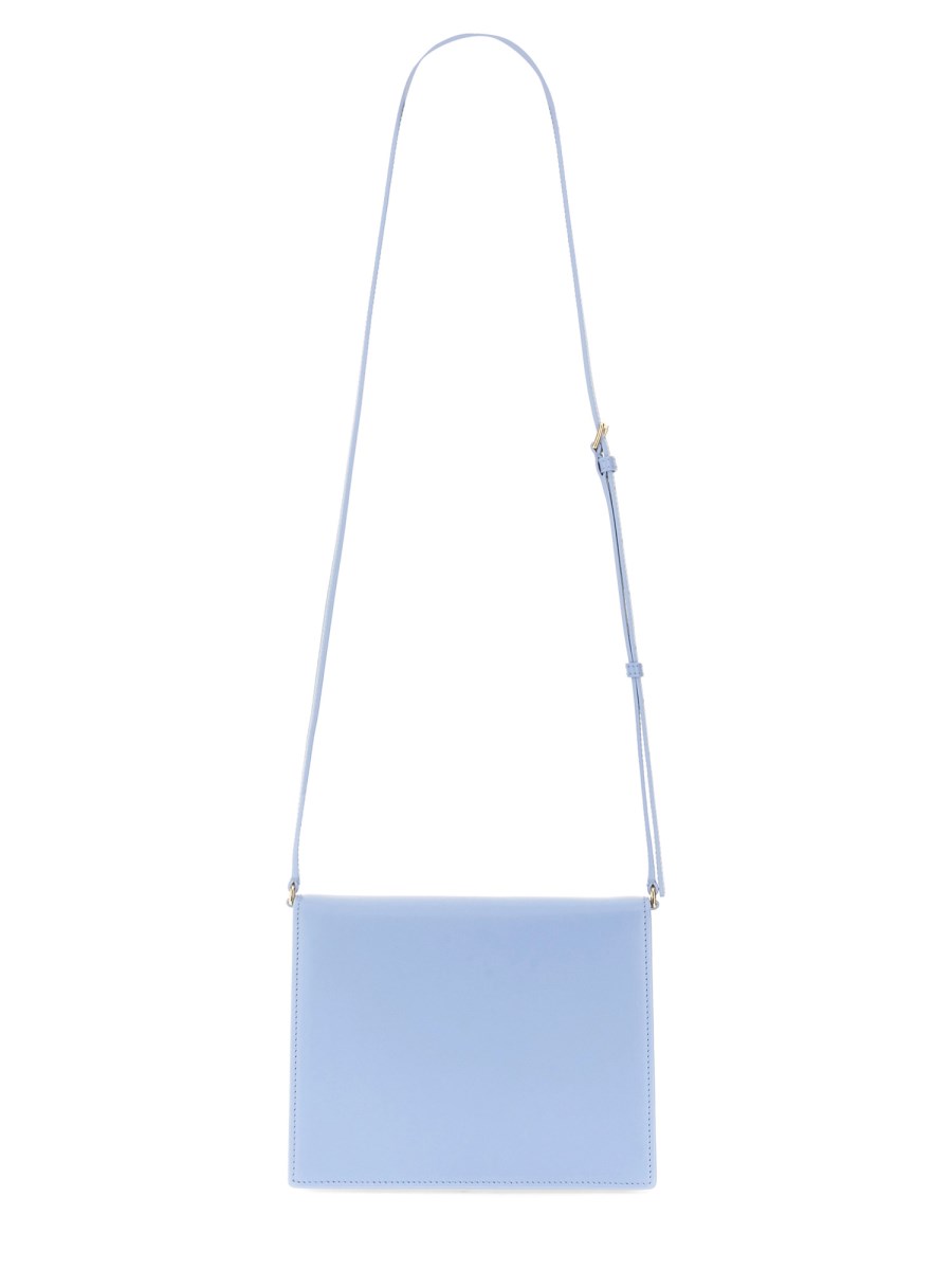 DOLCE & GABBANA BORSA A TRACOLLA IN PELLE CON LOGO DG